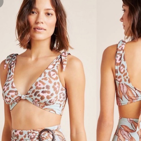 Anthropologie Other - Anthropologie PatBo bikini top only NWT lg